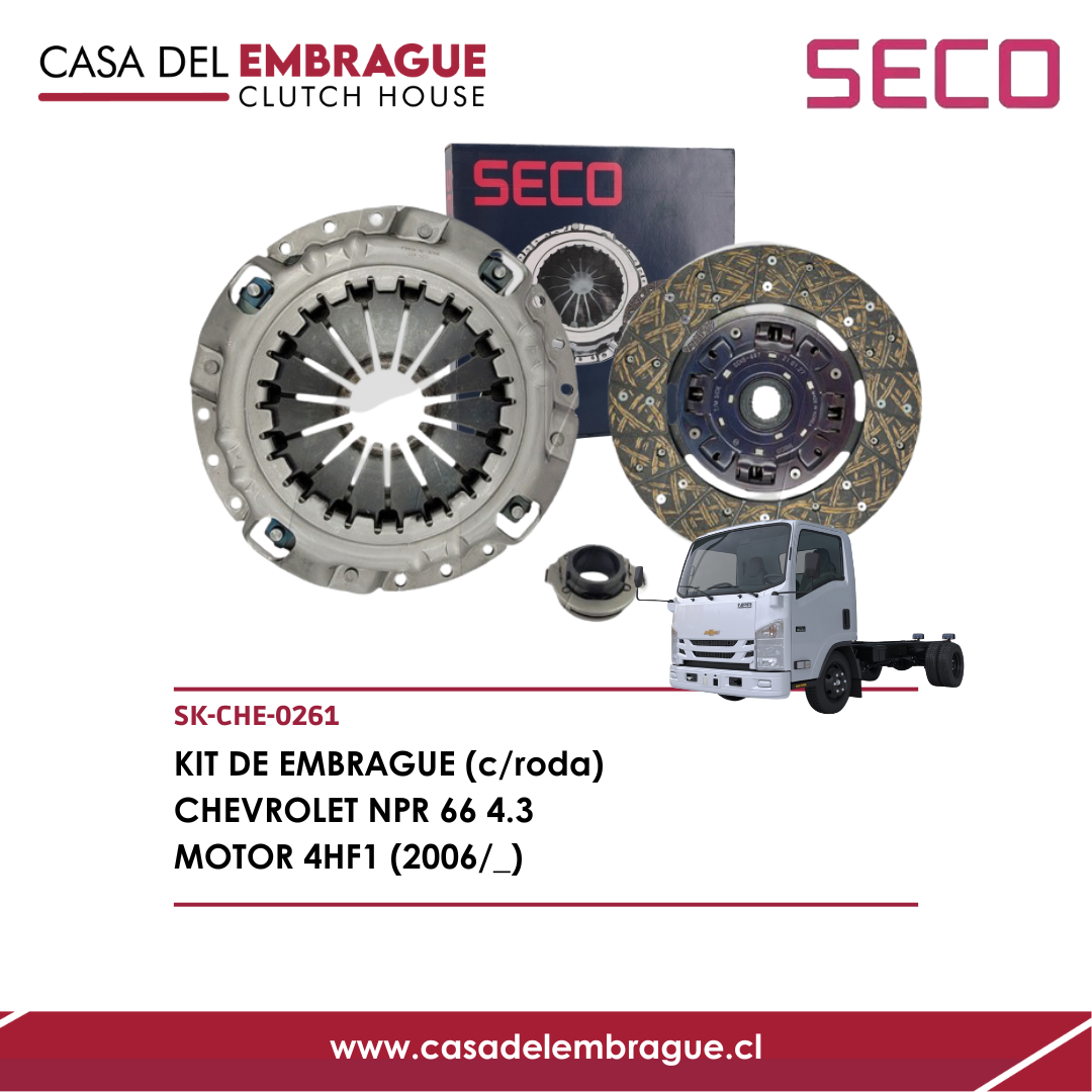 Kit de embrague Chevrolet NPR 66, 4.3