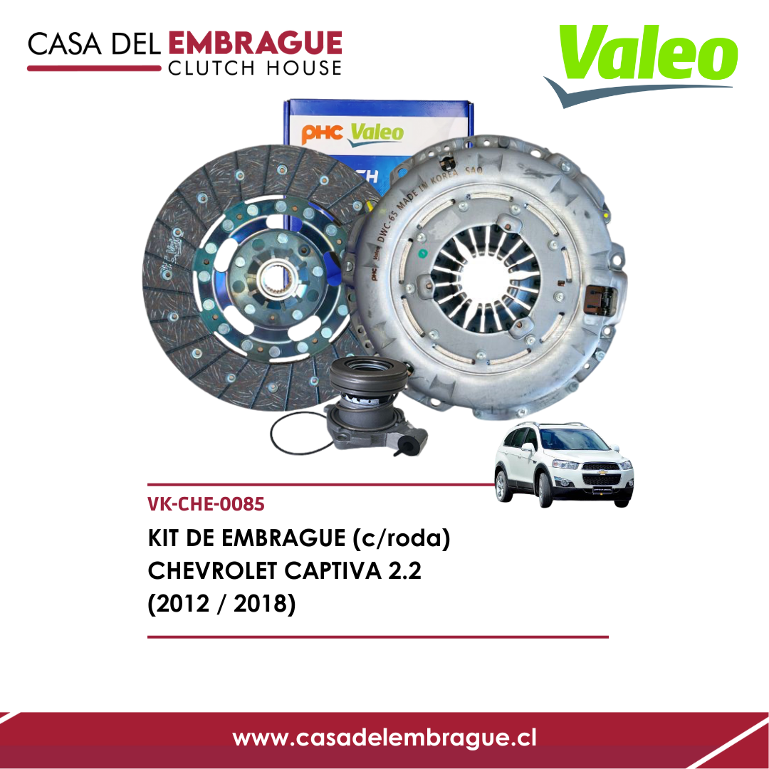 Kit de Embrague Chevrolet Captiva 2.2 (2012–2018)