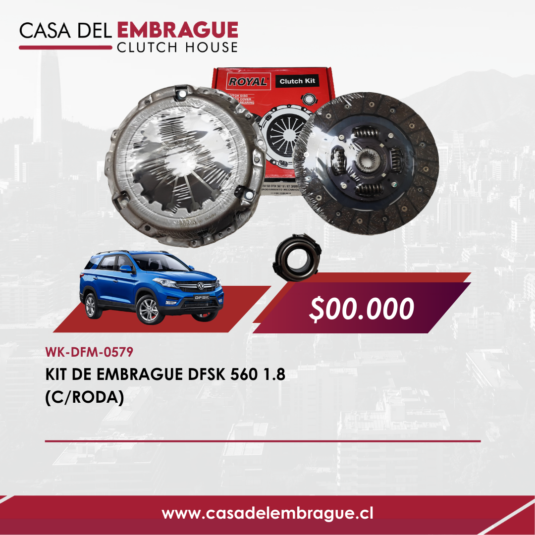 Kit de Embrague DFSK 560 1.8 (C/Rodamiento)
