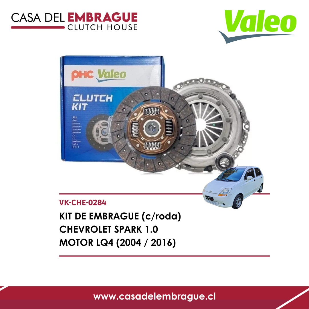 Kit de Embrague Chevrolet Spark 1.0 motor LQ4 (2004–2016)