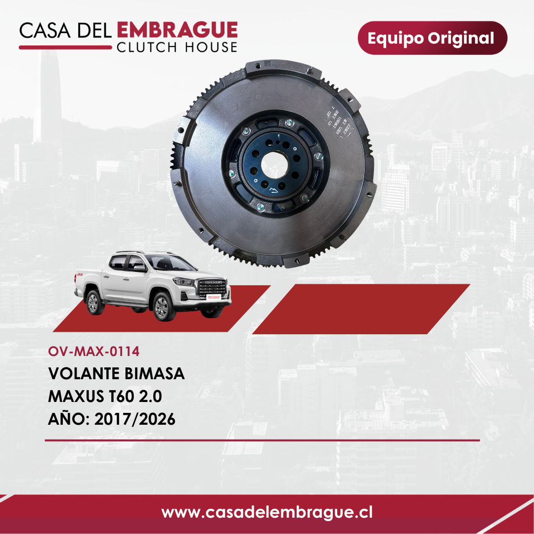 Volante Bimasa Maxus T60 2.0 – Años 2017 a 2026