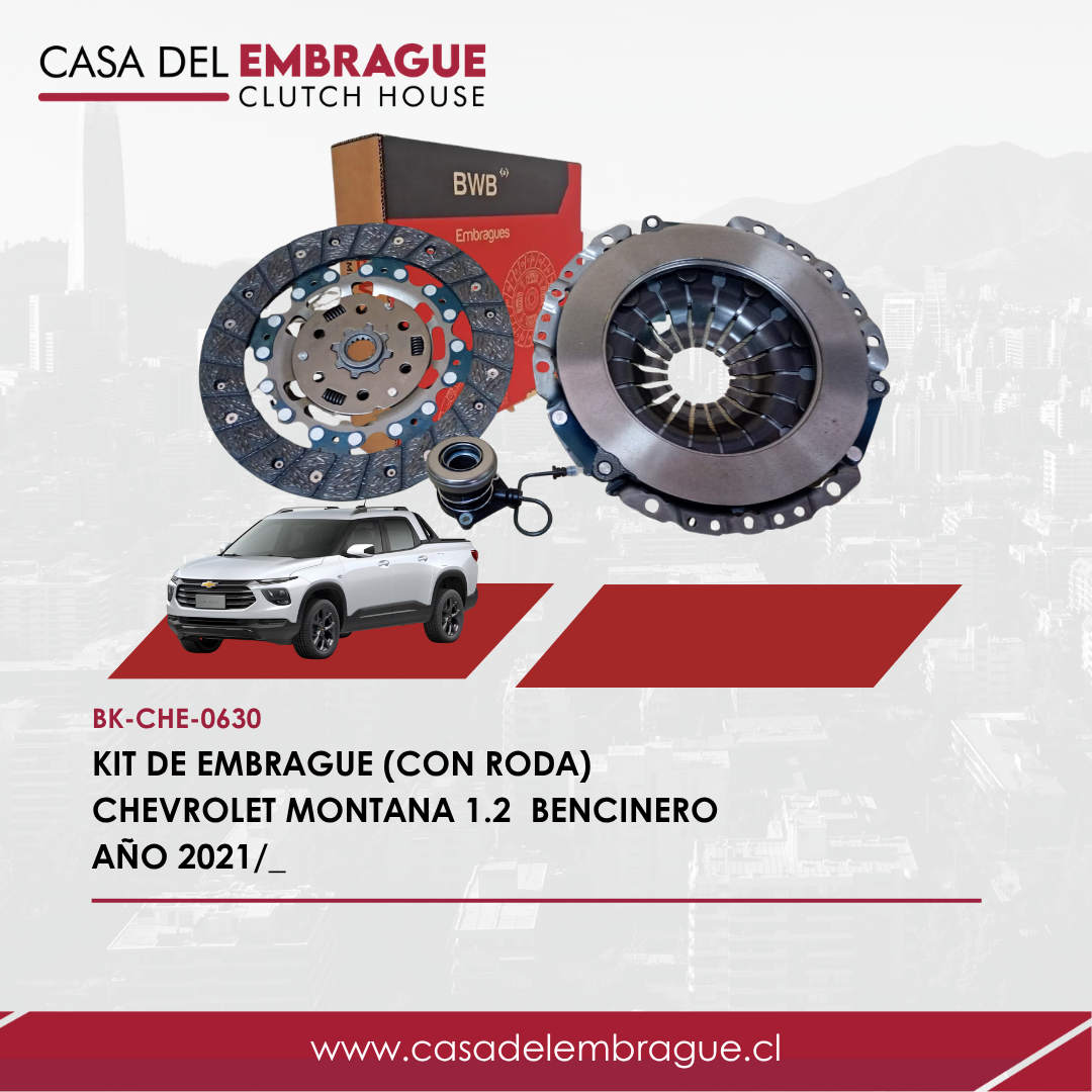Kit embrague Chevrolet Montana 1.2 (C/Roda) Bencinero