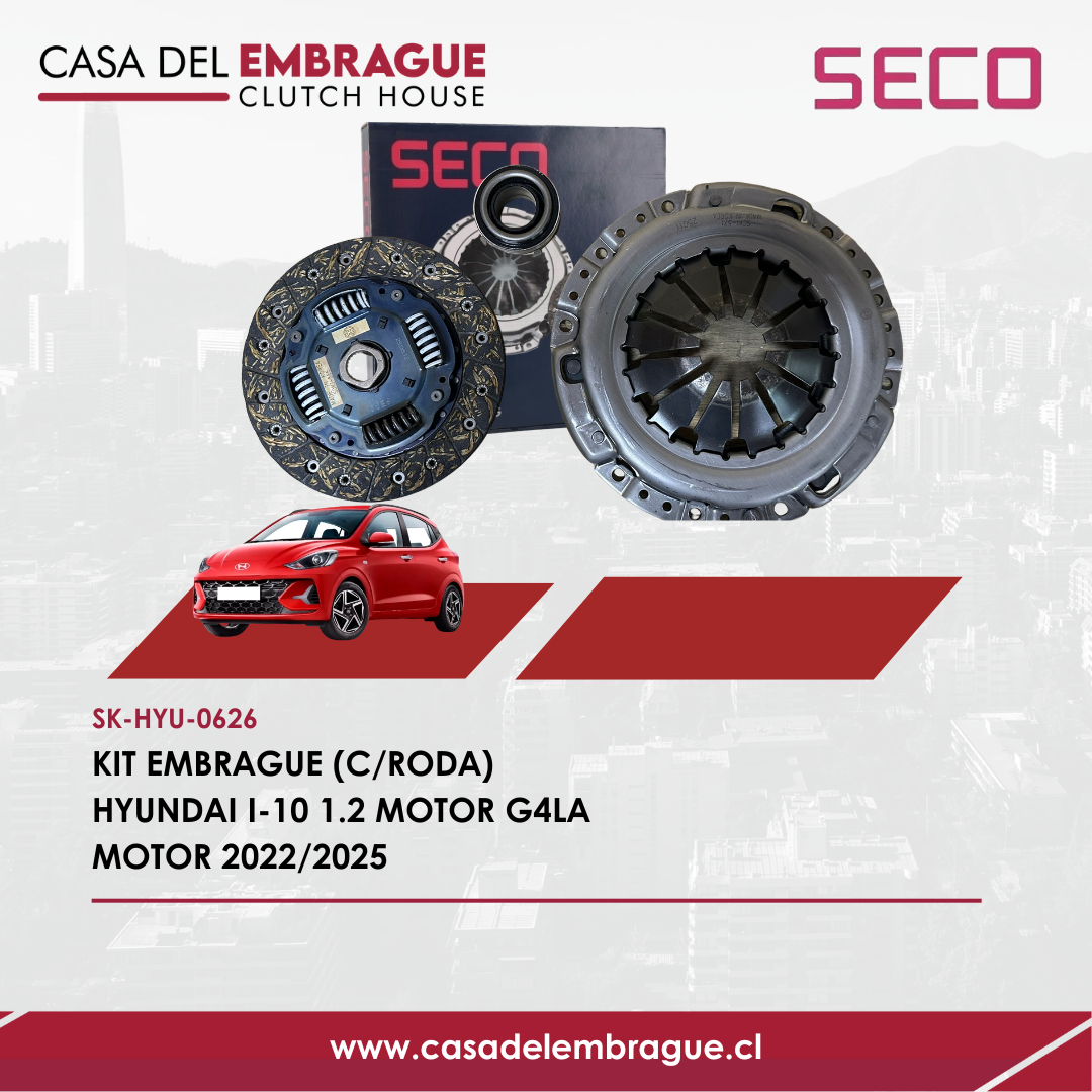 Kit de embrague Hyundai i10 1.2