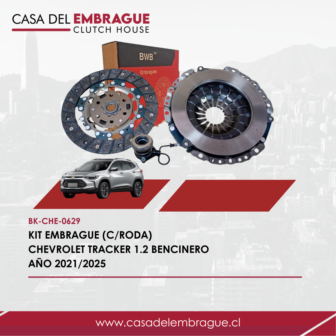 Kit embrague Chevrolet Tracker 1.2 (C/Roda) Bencinero
