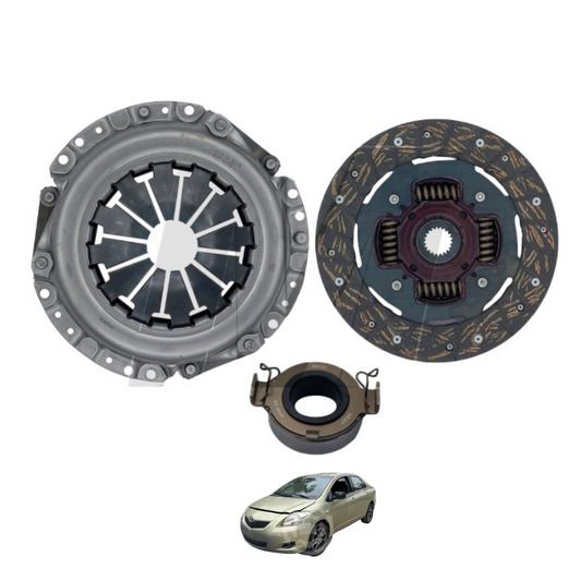 Kit de embrague Toyota Yaris Sedan 1.5 (C/Roda) 2009/2018 1NZFE