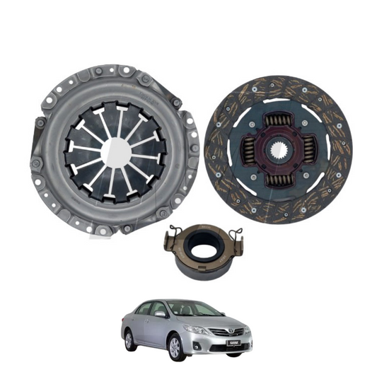 Kit de embrague Toyota Corolla 1.6 (C/Roda) 2001/2010 3ZZFE