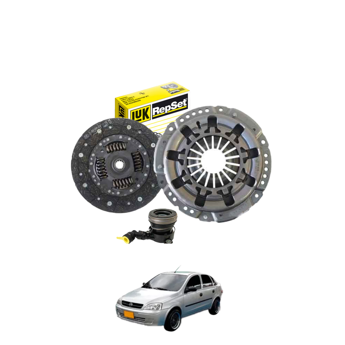 Kit embrague Chevrolet Corsa Evolution 1.8 (C/Roda)