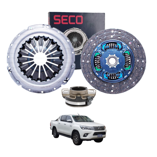 Kit embrague Toyota Hilux Kun 2.5 / 3.0 (260mm C/ roda) 2KD /1KD