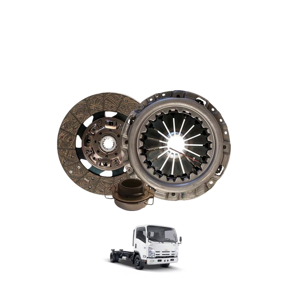 Kit embrague Chevrolet NPR motor 5.2 4HK1 (C/Roda) 5vel