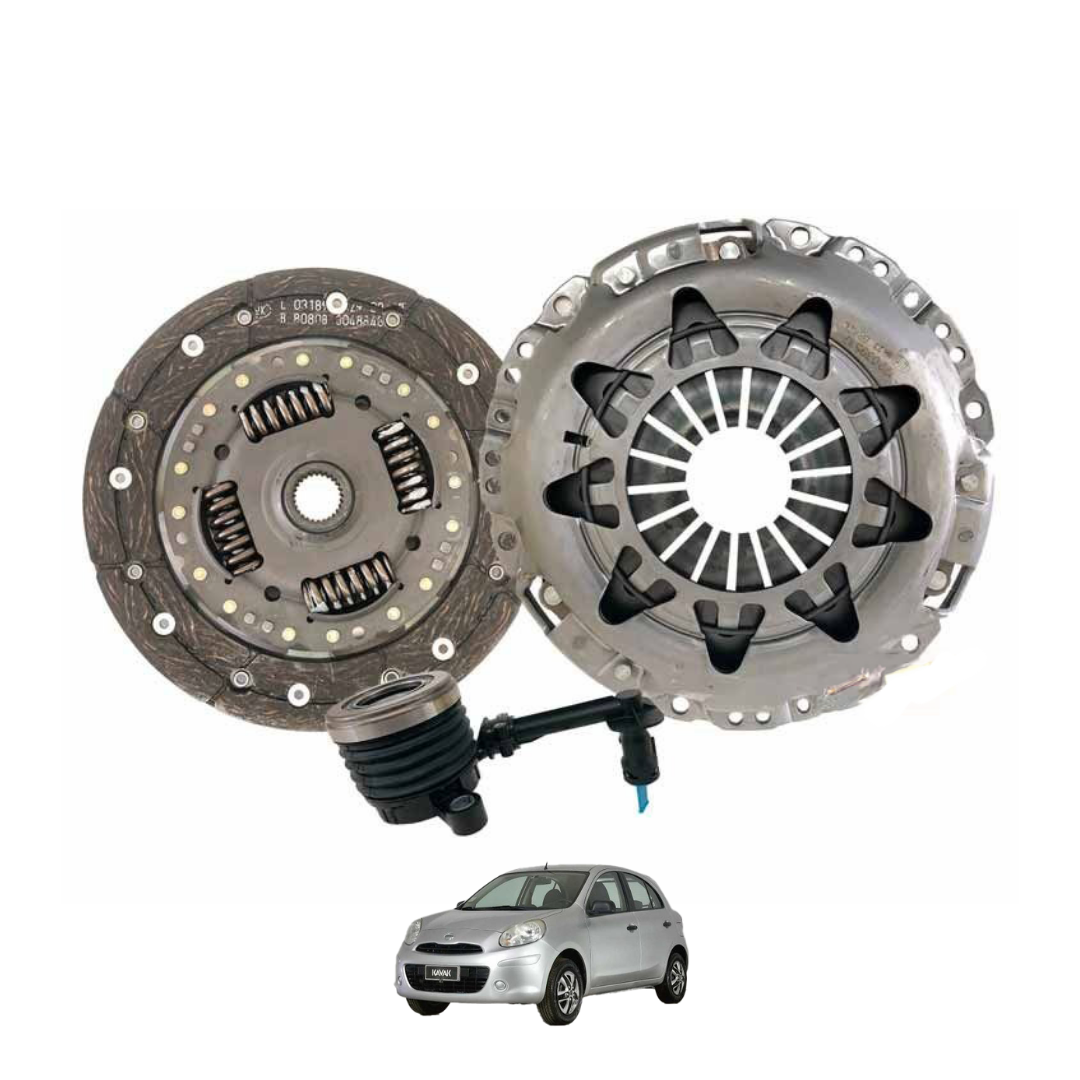 Kit embrague Nissan March 1.6 (C/Roda)