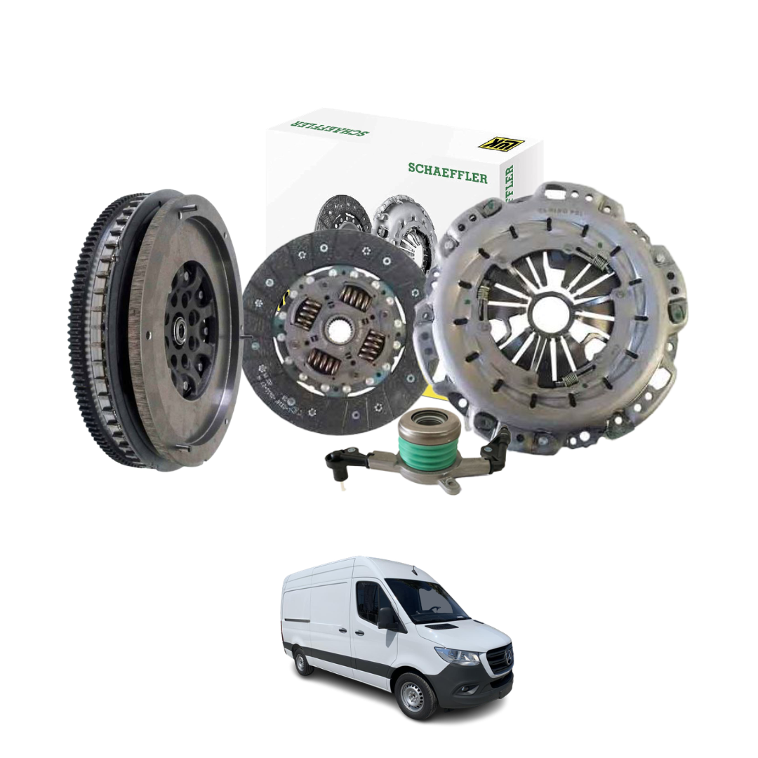Set de embrague (P+D+R+V)  Mercedes SPRINTER NEW 315/415/515 Motor OM651