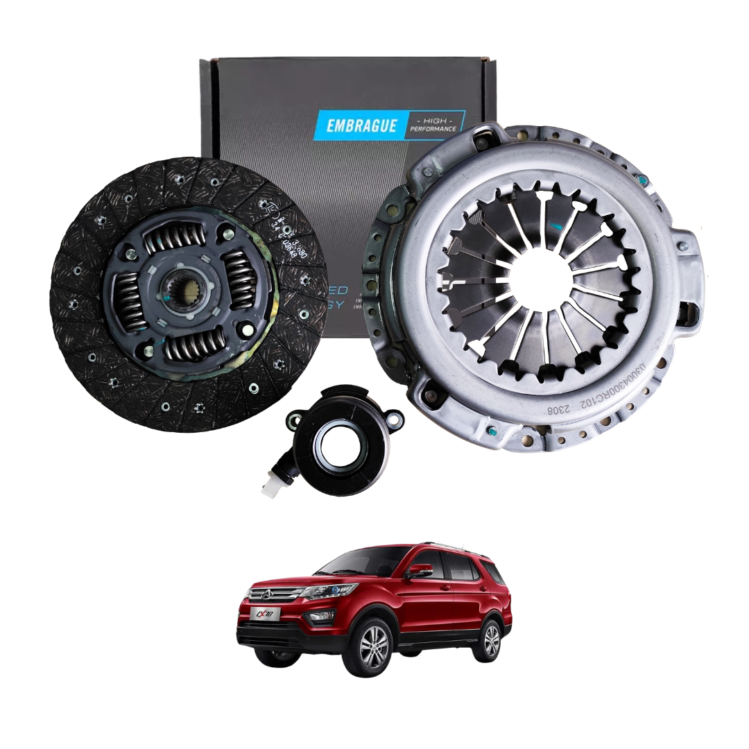 Kit de Embrague Changan CX70 1.6 (con Rodamiento Hidráulico) – Años 2017 a 2021