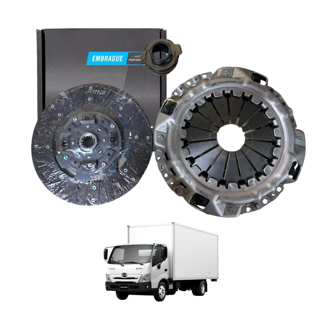 Kit embrague HINO XZU 6.5/7.5/8.0/8.5 Euro 3 (C/Roda)