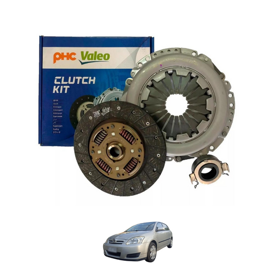 Kit de embrague Toyota Corolla 1.6 (C/Roda) 2001/2010 3ZZFE