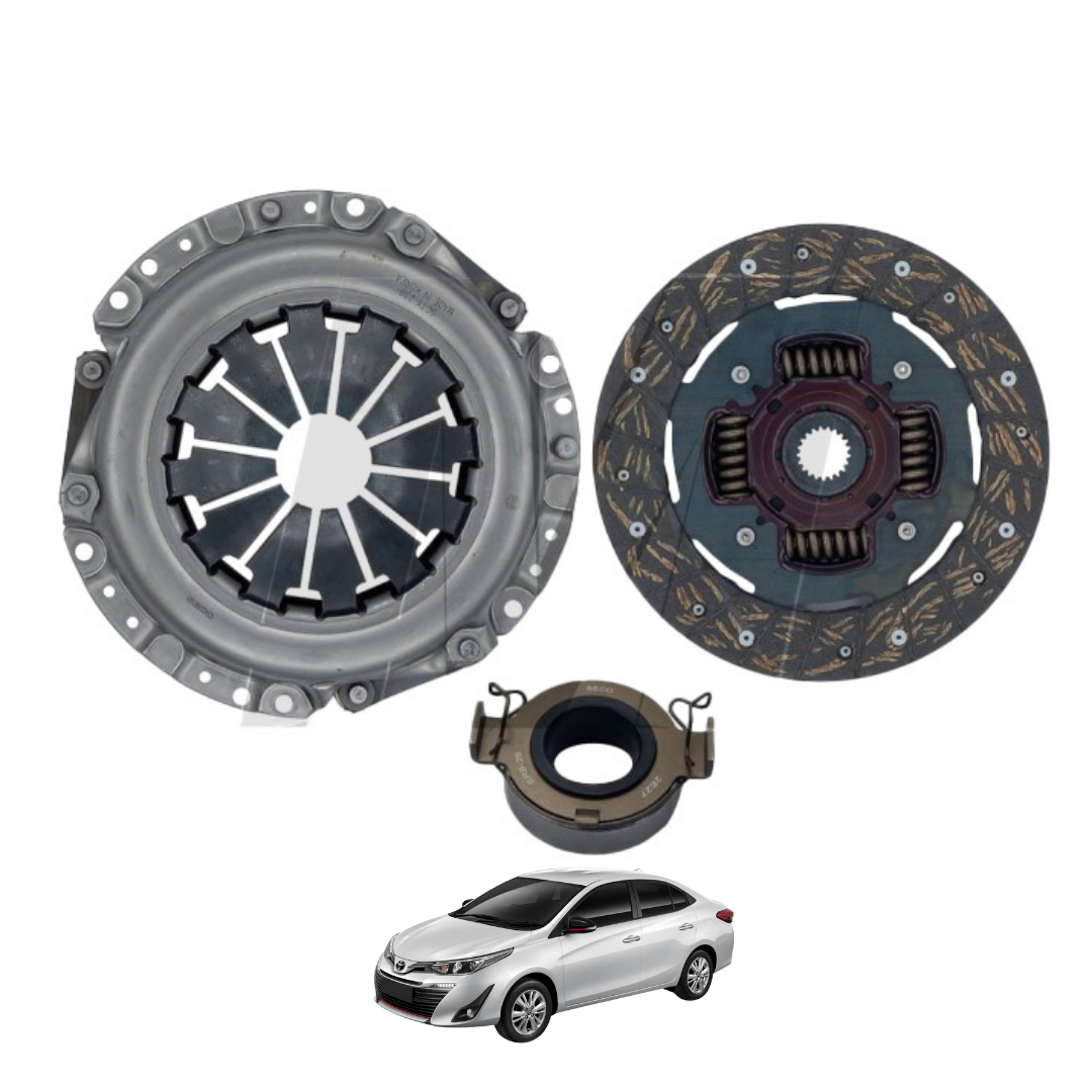 Kit de embrague Toyota Yaris Sedan 1.5 (C/Roda) 2018/2023 2NRFE