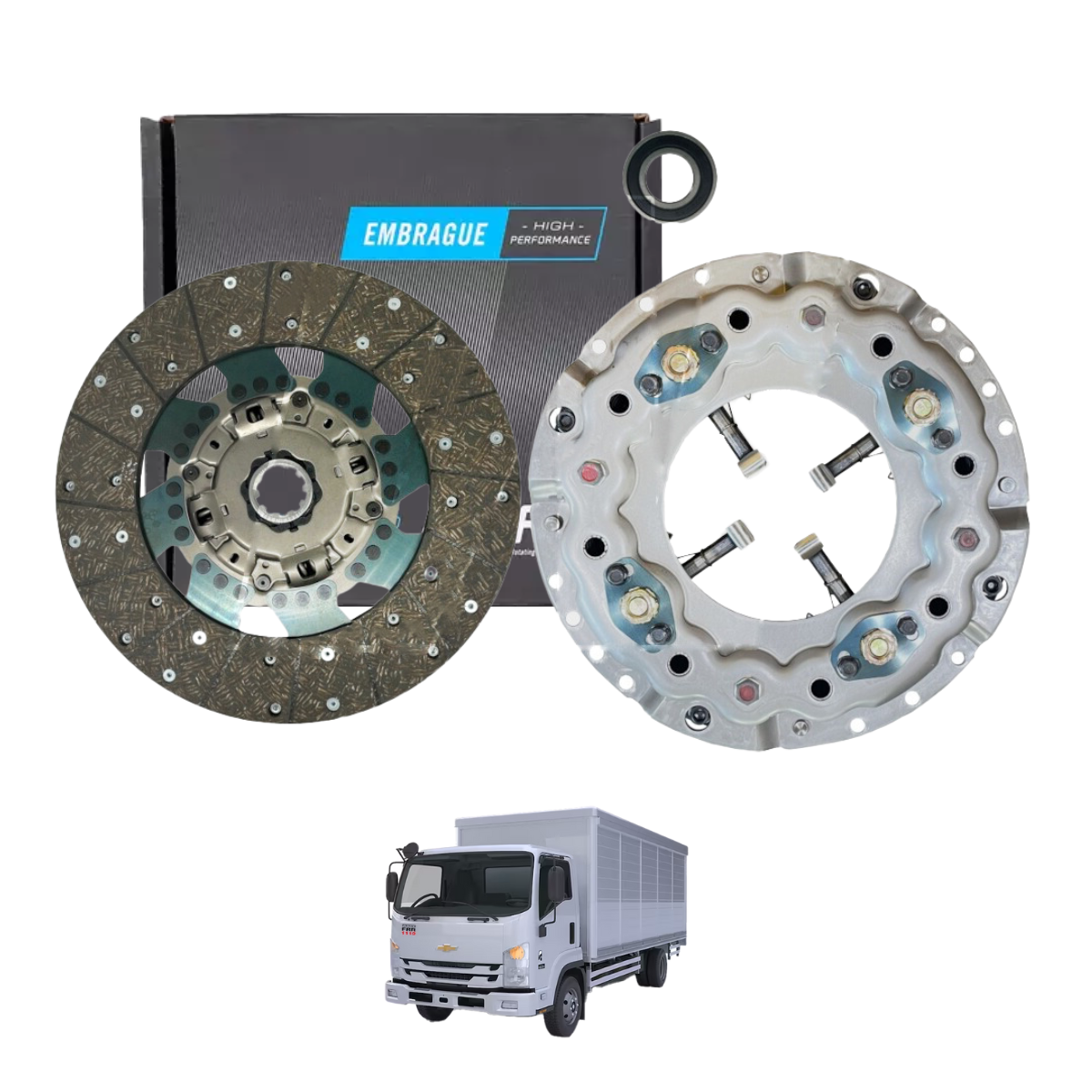 Kit de Embrague Chevrolet FRR 1119 (con Rodamiento), Años 2009 a 2018