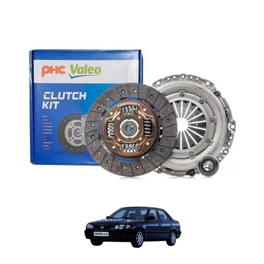 Kit de embrague Toyota Corolla 1.6 (C/Roda) 1991/2001 4A/4AFE
