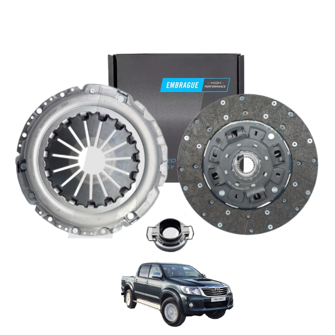 Kit de embrague Toyota Hilux KUN 2.5 y 3.0 diésel