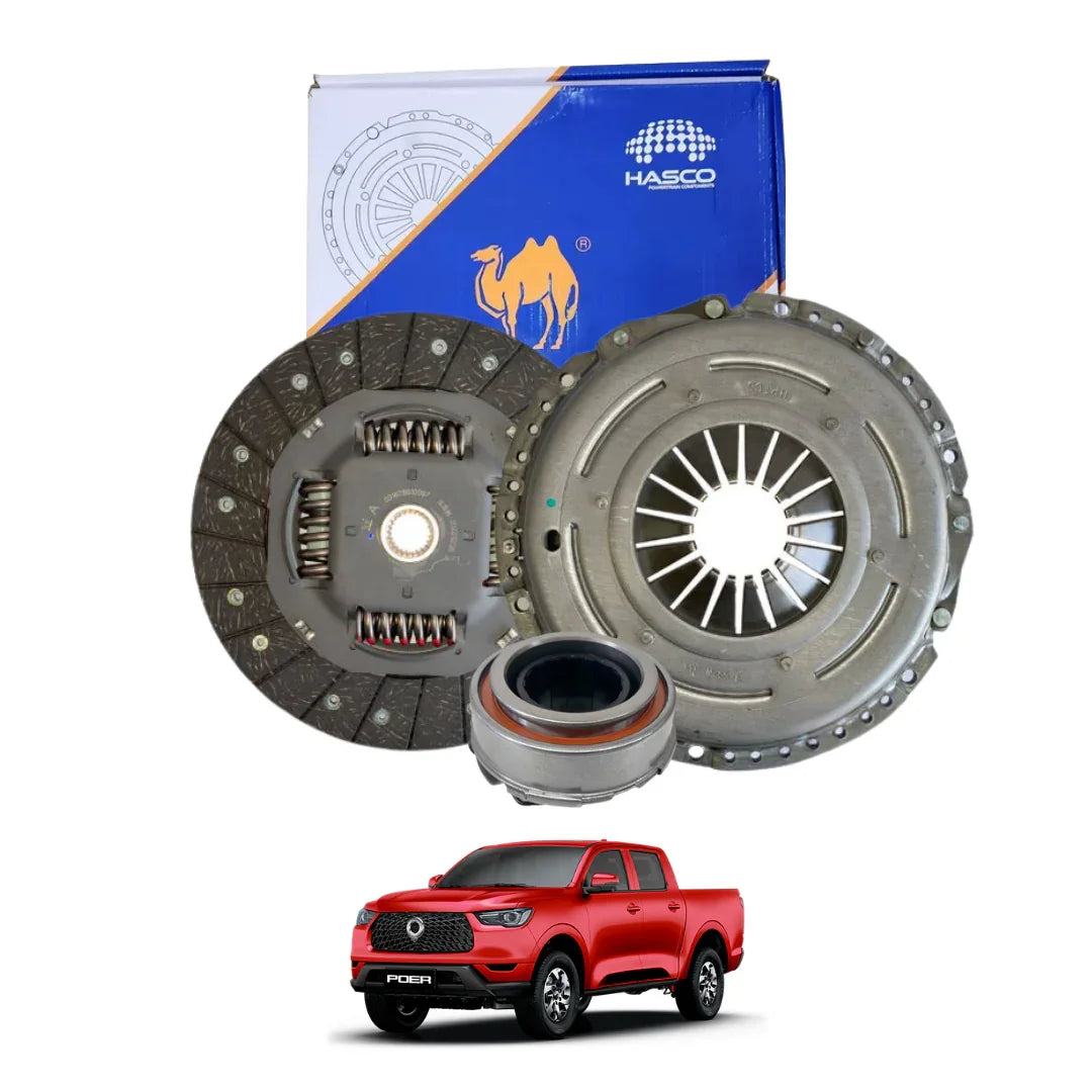 Kit de embrague HASCO para camioneta POER, Casa del Embrague, sobre fondo blanco