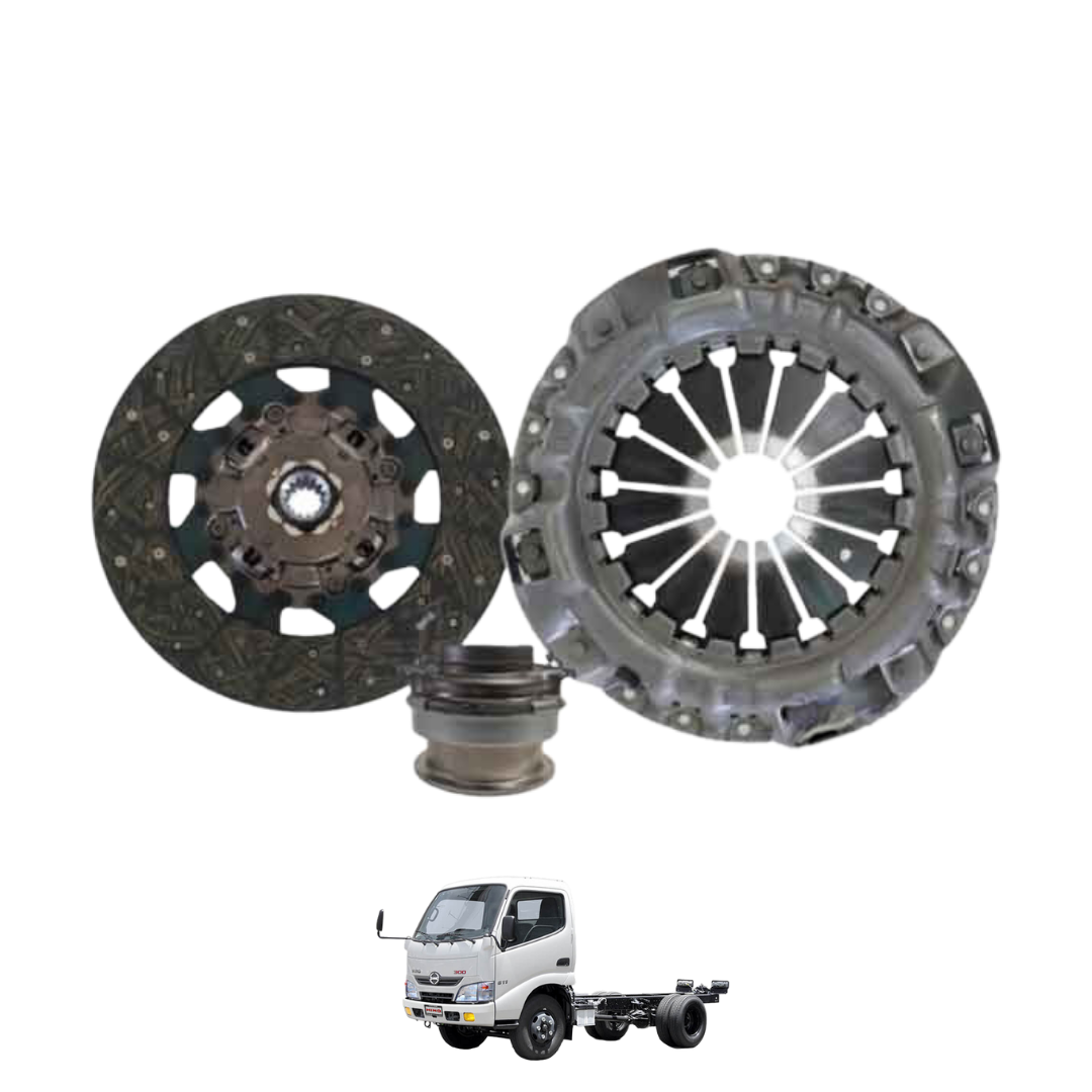 Kit embrague HINO XZU 6.5/7.5/8.0/8.5 Euro 3 (C/Roda) 325 mm