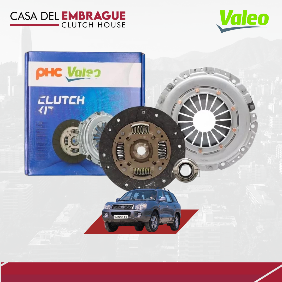 Kit de Embrague Hyundai Santa Fe 2.0 Diesel D4EA (2004–2005)
