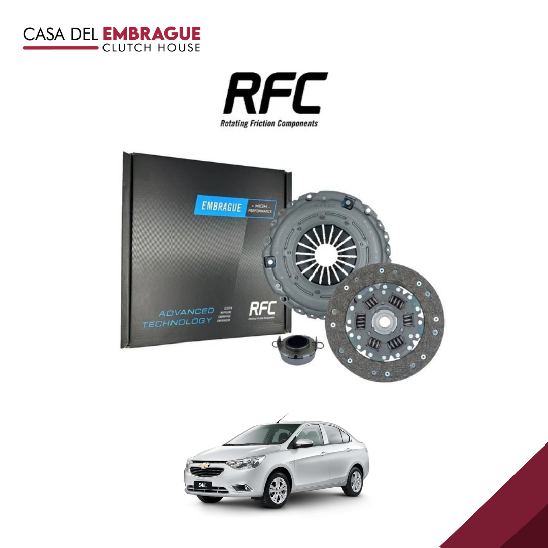 Kit embrague Chevrolet SAIL motor 1.5 (C/Roda)