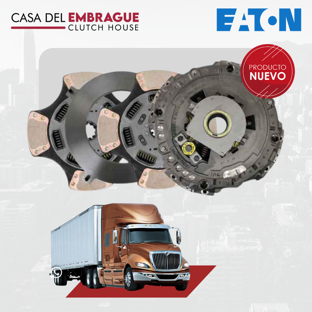 Kit embrague International 15 1/2 4 aletas 7 resortes 385mm para 1750
