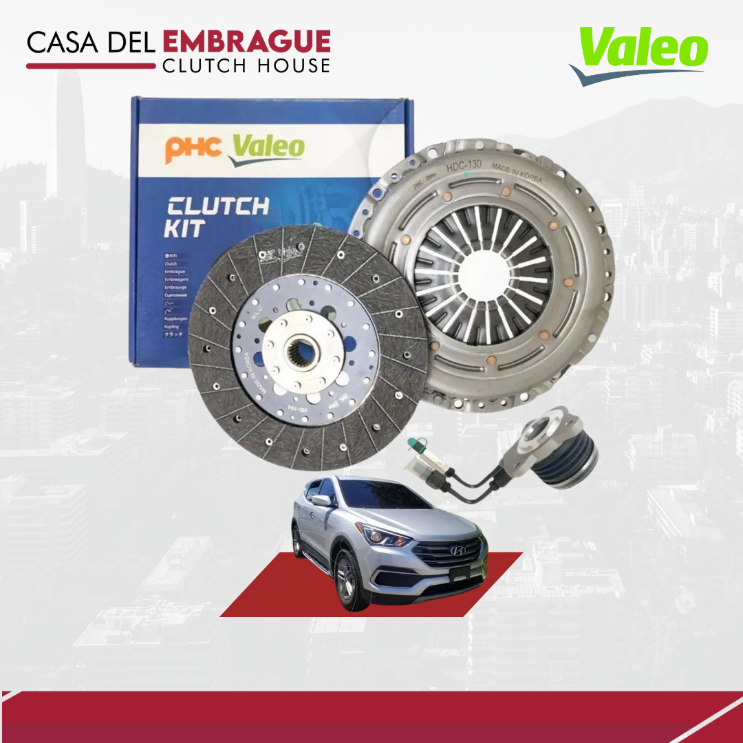 Kit embrague Hyundai Santa Fe 2.4 (C/Roda) Bencinero (G4KE)