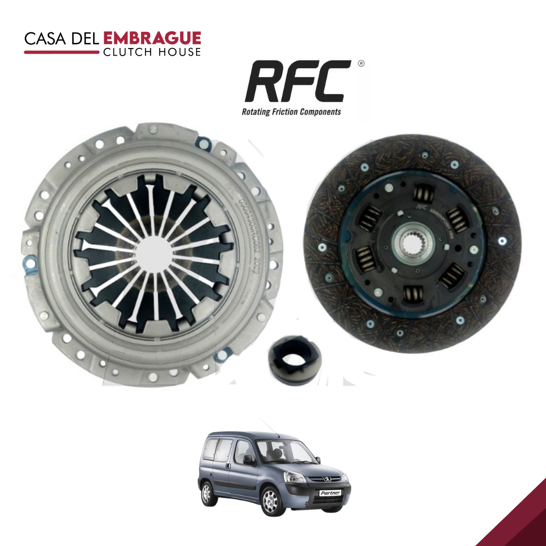 Kit embrague Peugeot Partner 1.9 (C/Roda)