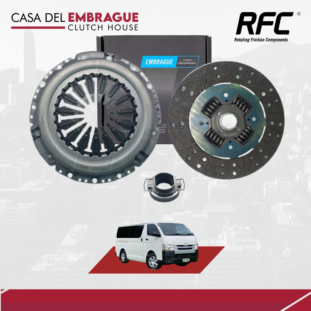 Kit embrague Toyota Hiace 2.5 (C/Roda)