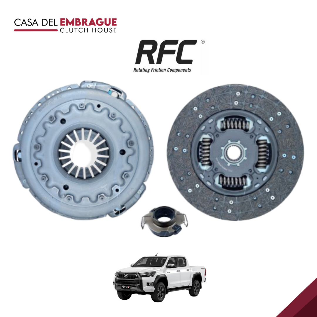 Kit embrague Toyota Hilux Revo 2.4/2.8 (C/Roda)