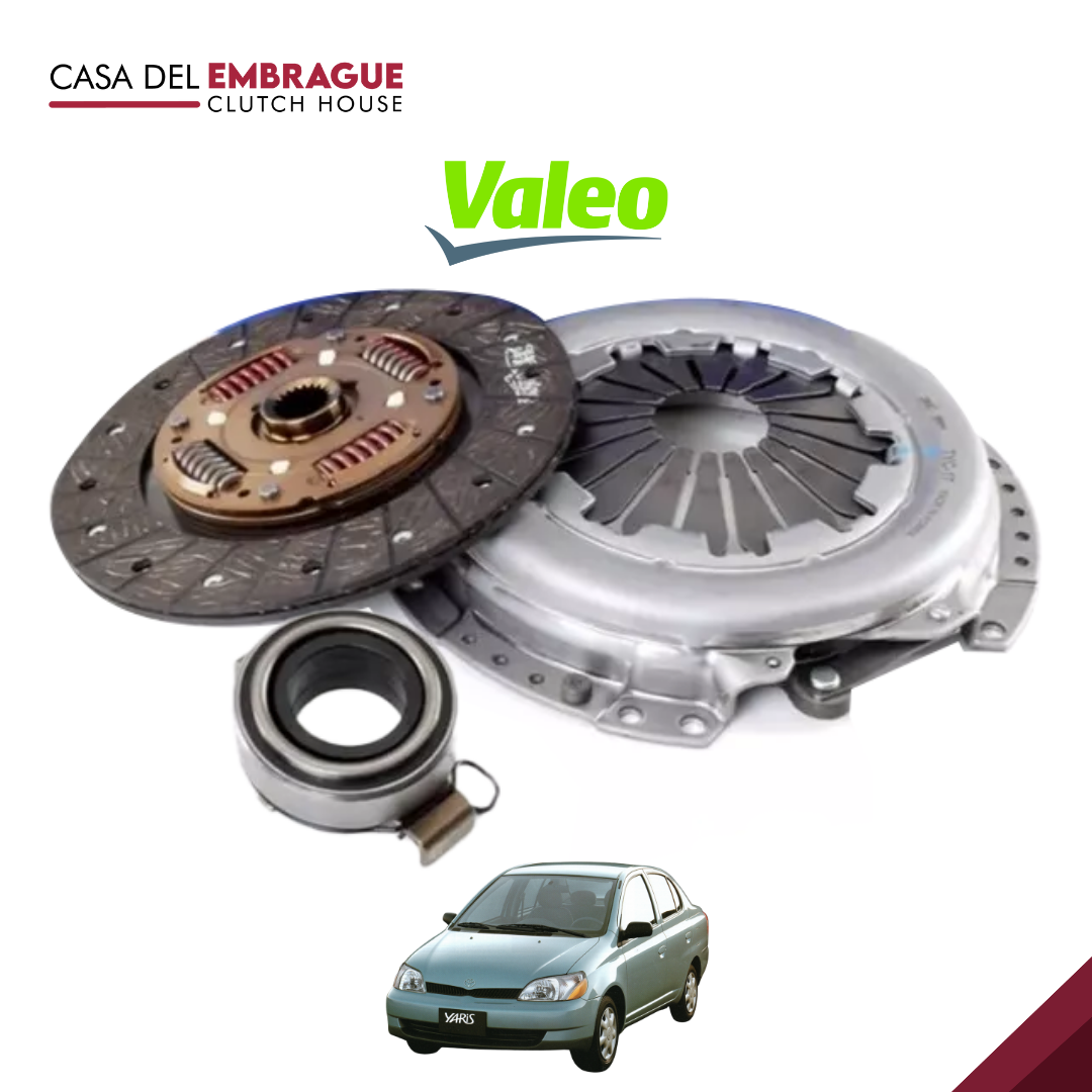 Kit de embrague Toyota Yaris Sedan 1.5 (C/Roda) 1999/2008 1NZFE