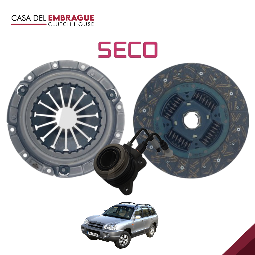 Kit embrague Hyundai Santa Fe 2.7 (C/Roda)