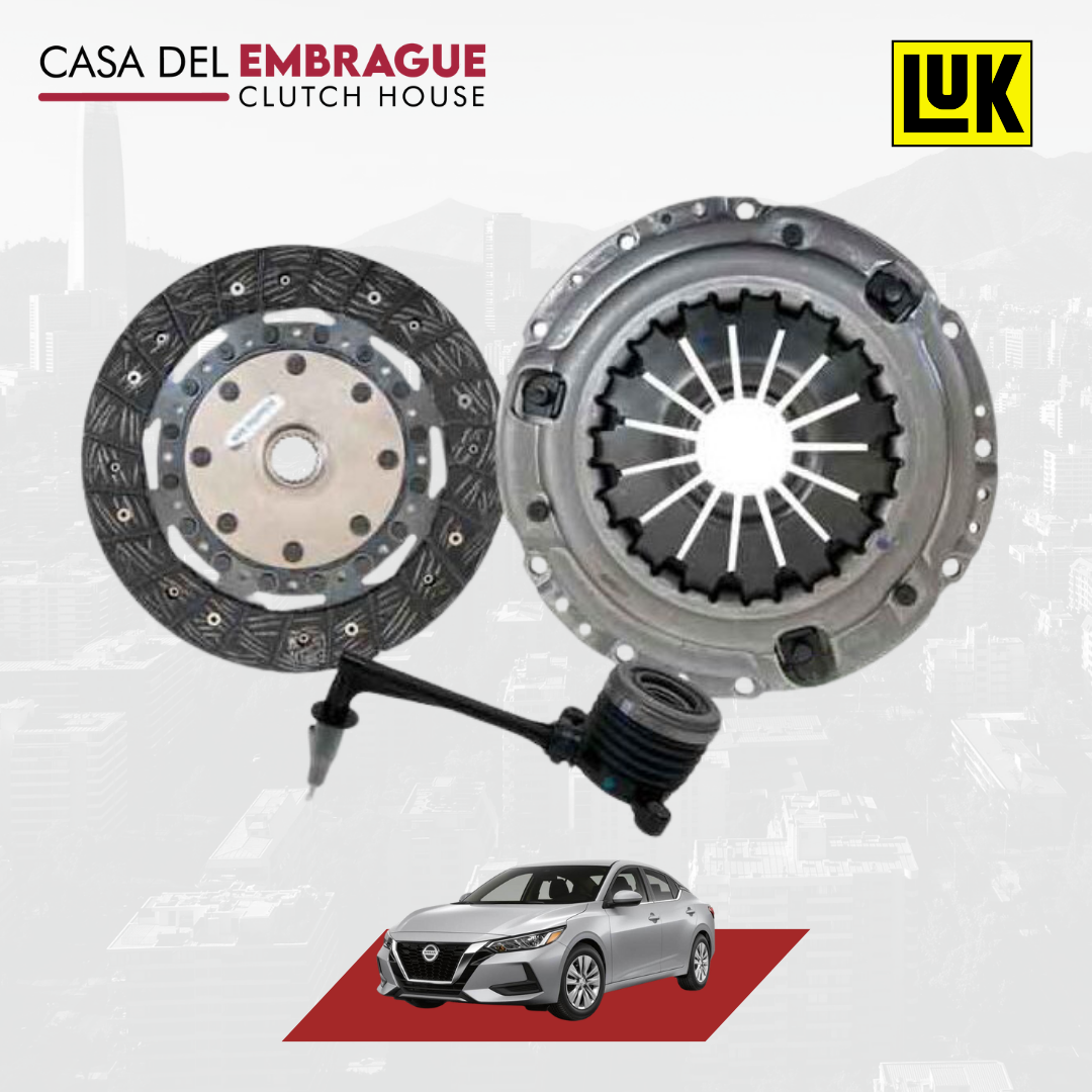 Kit de embrague Nissan Sentra 2.0 (C/Roda) motor MR20 (2006/2012)