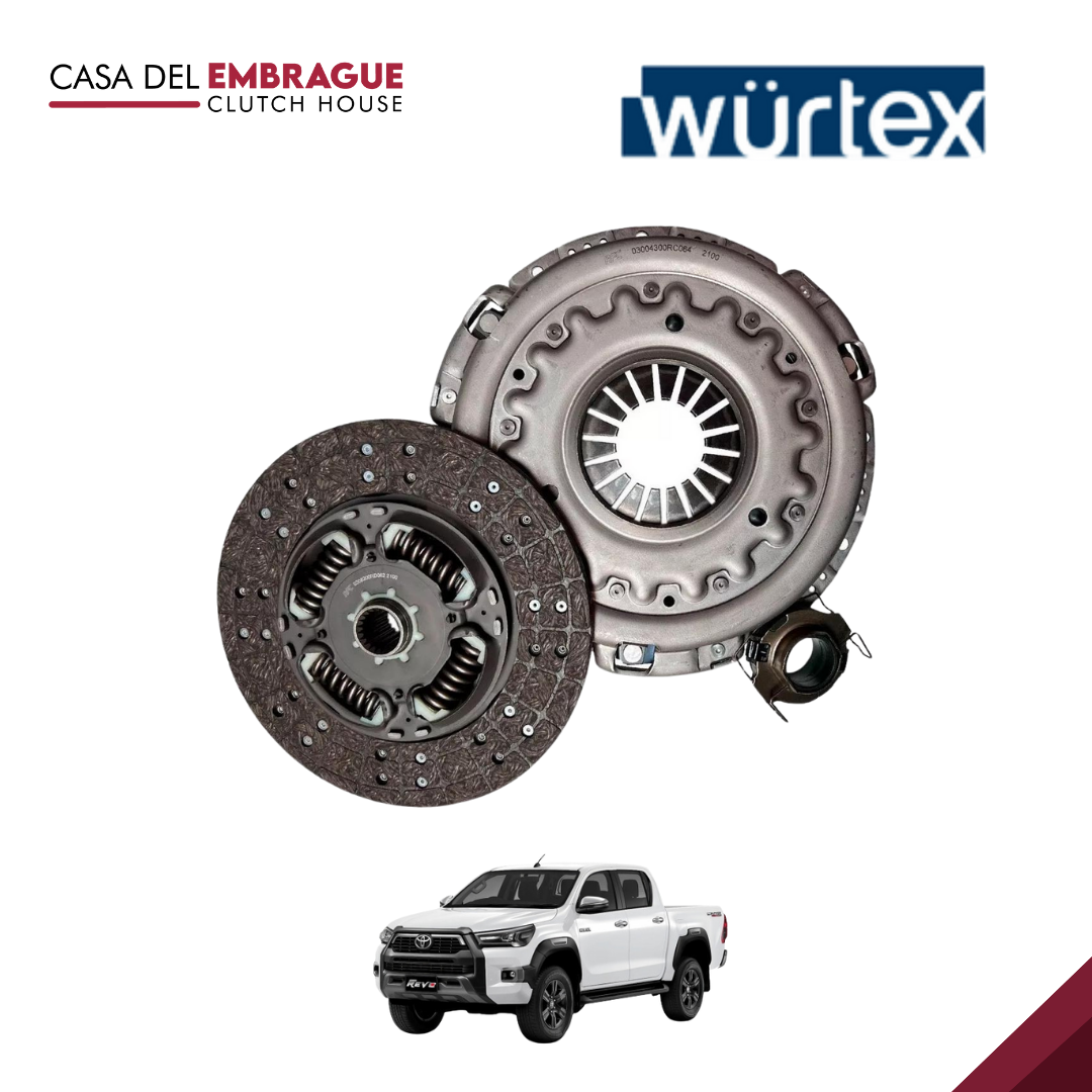 Kit embrague Toyota Hilux Revo 2.4/2.8 C/Roda)