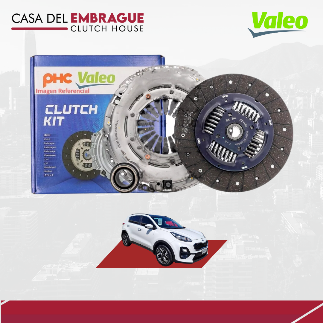 Kit embrague Kia Sportage 2.0 MOTOR G4GC (C/Roda) Bencinero