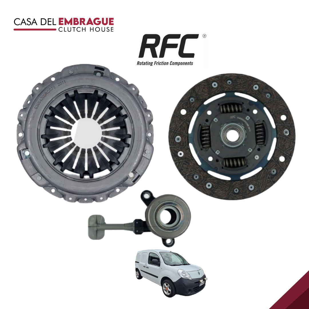 Kit de embrague Renault Kangoo 1.5 (C/Roda)