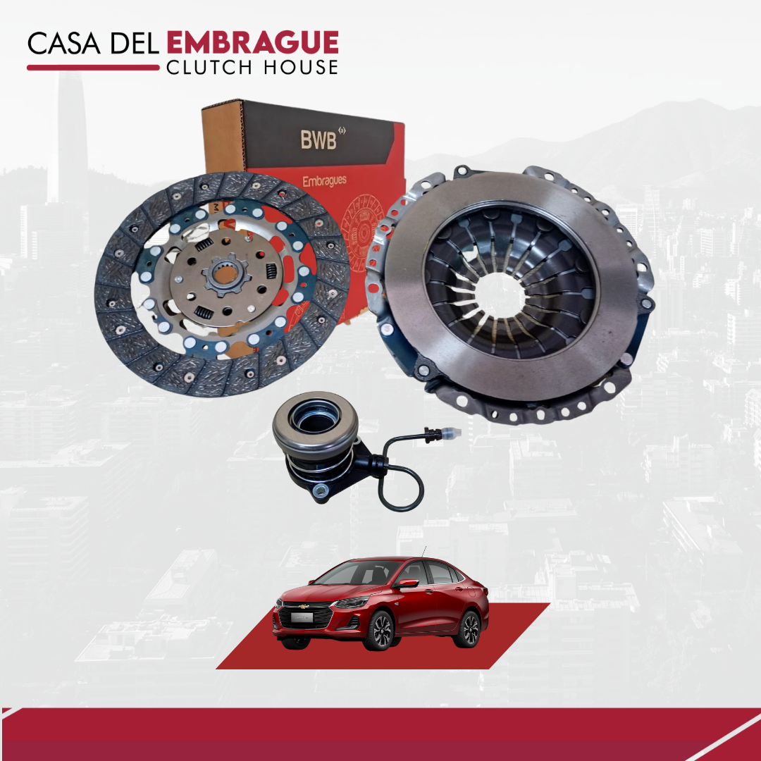 Kit embrague Chevrolet Onix 1.0 /1.2 C/Roda) Bencinero