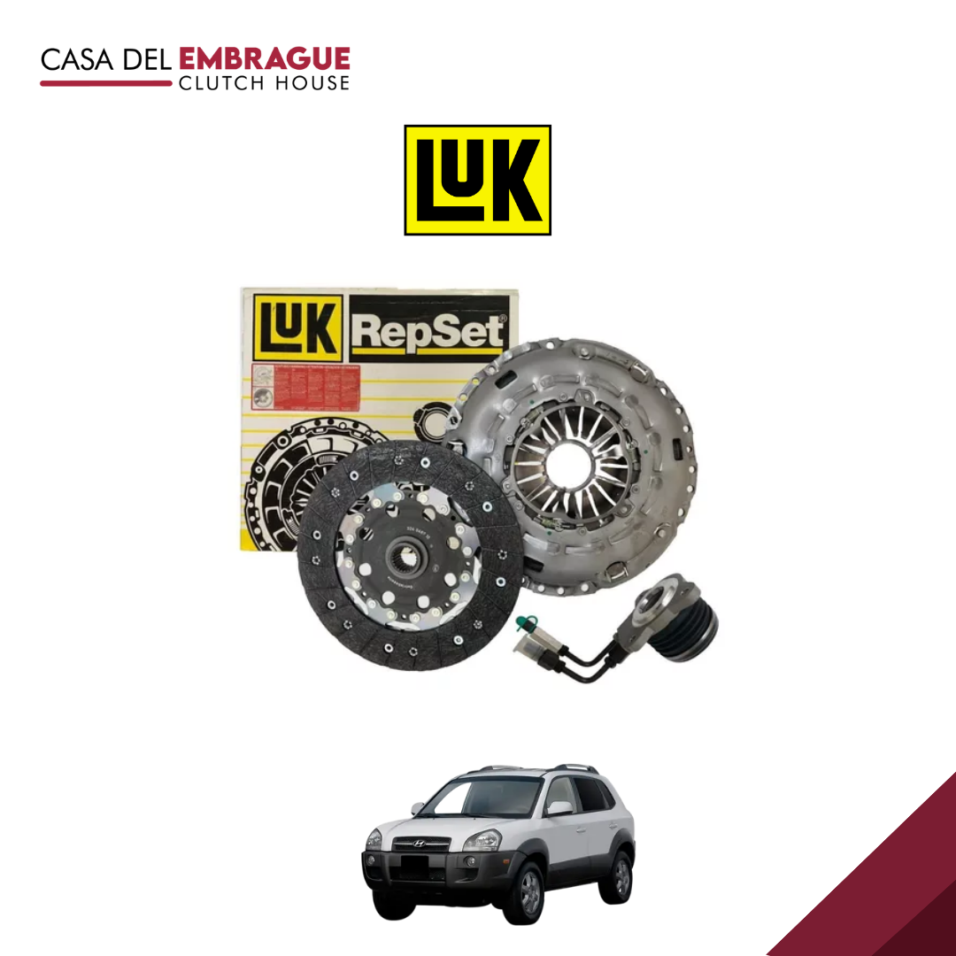 Kit embrague Hyundai TUCSON 2.0 (C/Roda) (D4EA)