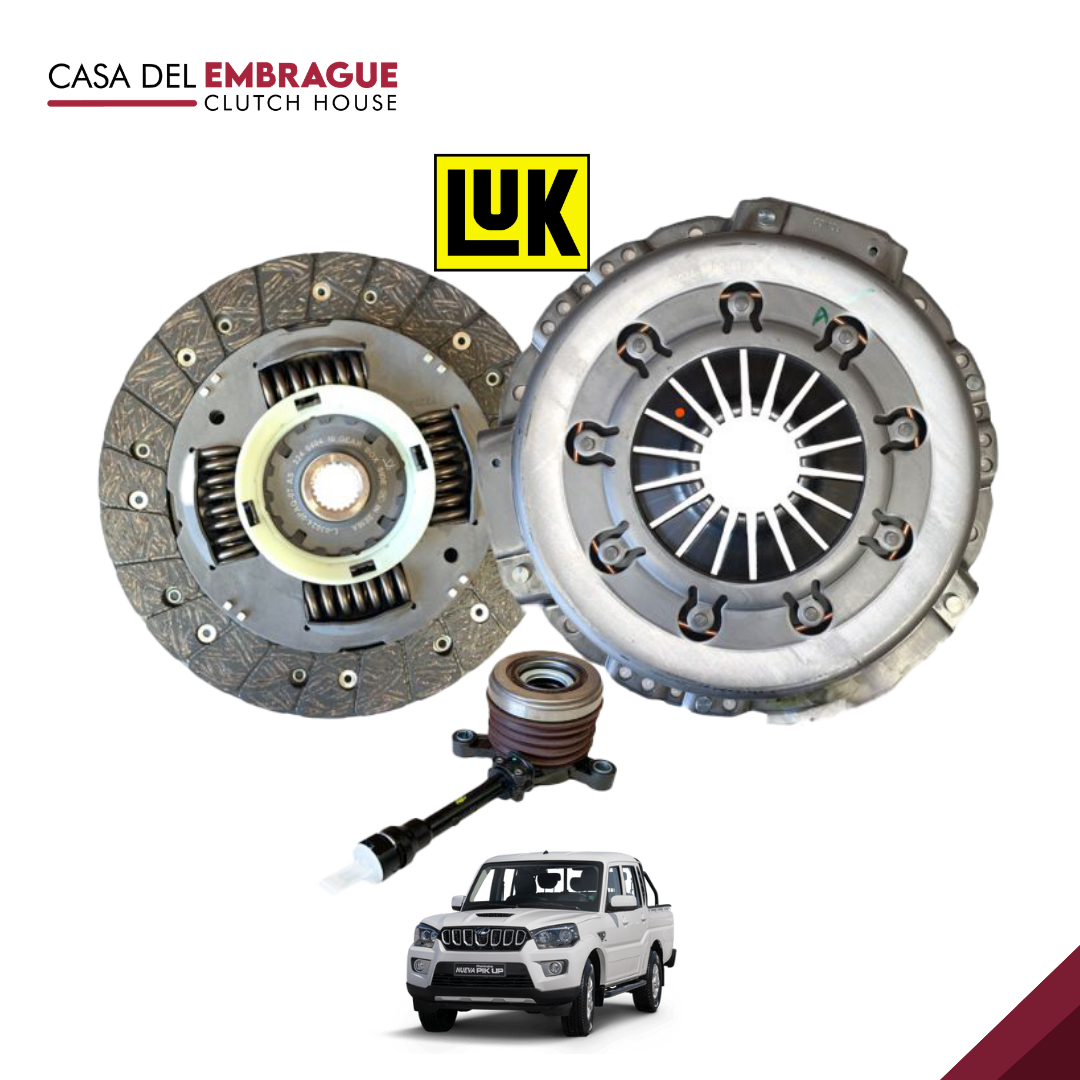 Kit embrague Mahindra Pick-Up / Scorpion / Genio CC 2.2 (C/Roda 2P)
