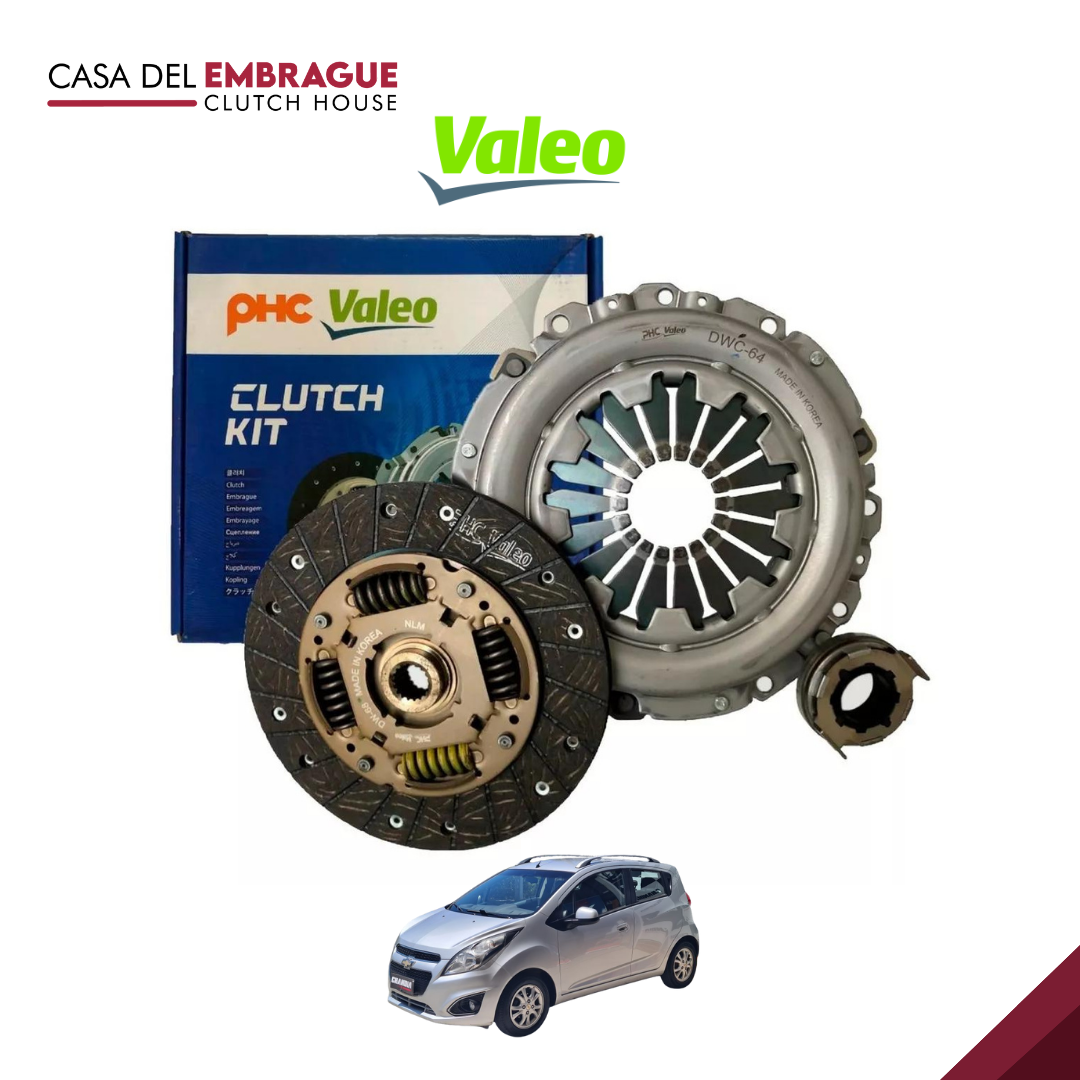 Kit embrague Chevrolet Spark GT motor 1,2 (C/Roda) 190mm bencinera
