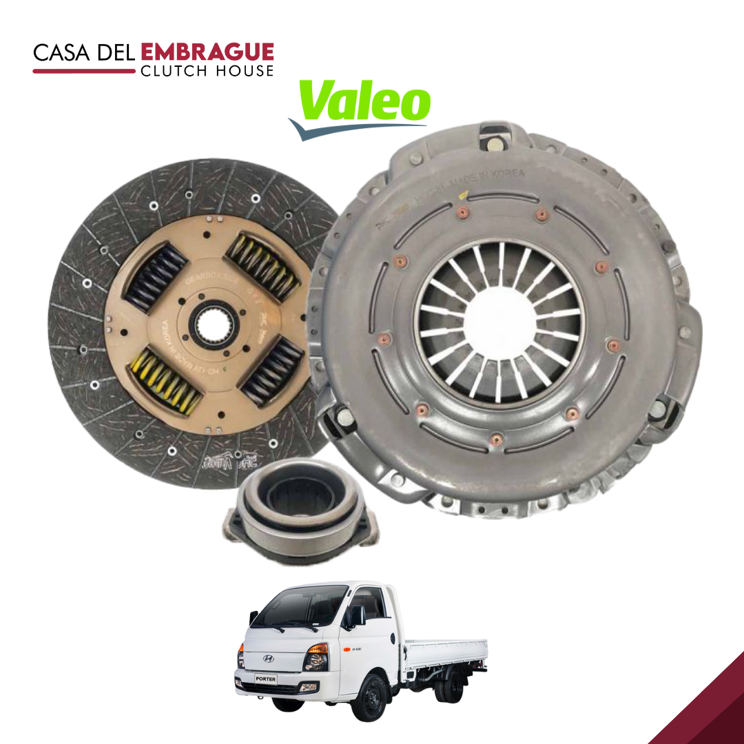 Kit embrague Hyundai Porter 2.5 MOTOR D4CB (C/Roda)