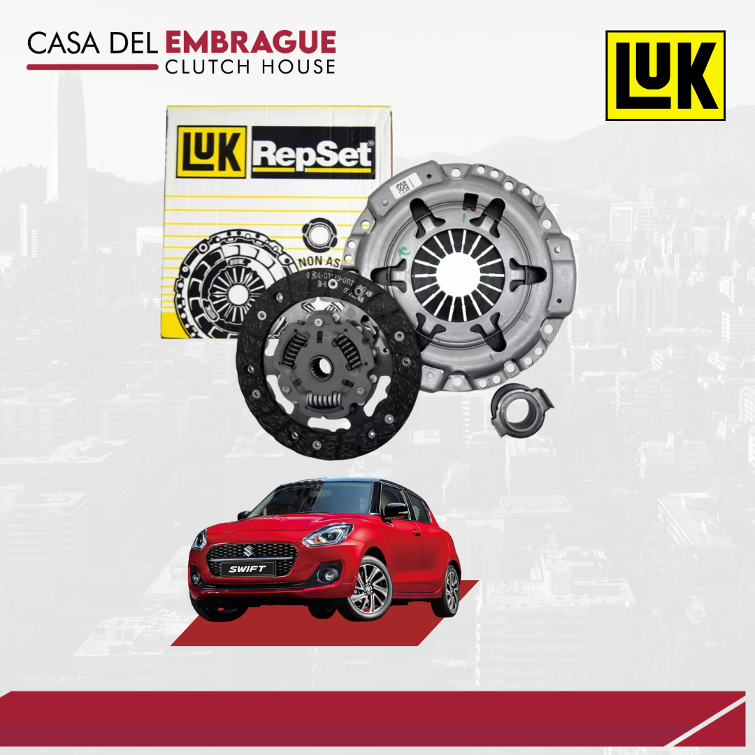 Kit embrague Suzuki Swift 1.2 (C/Roda) motor K12M (190mm)