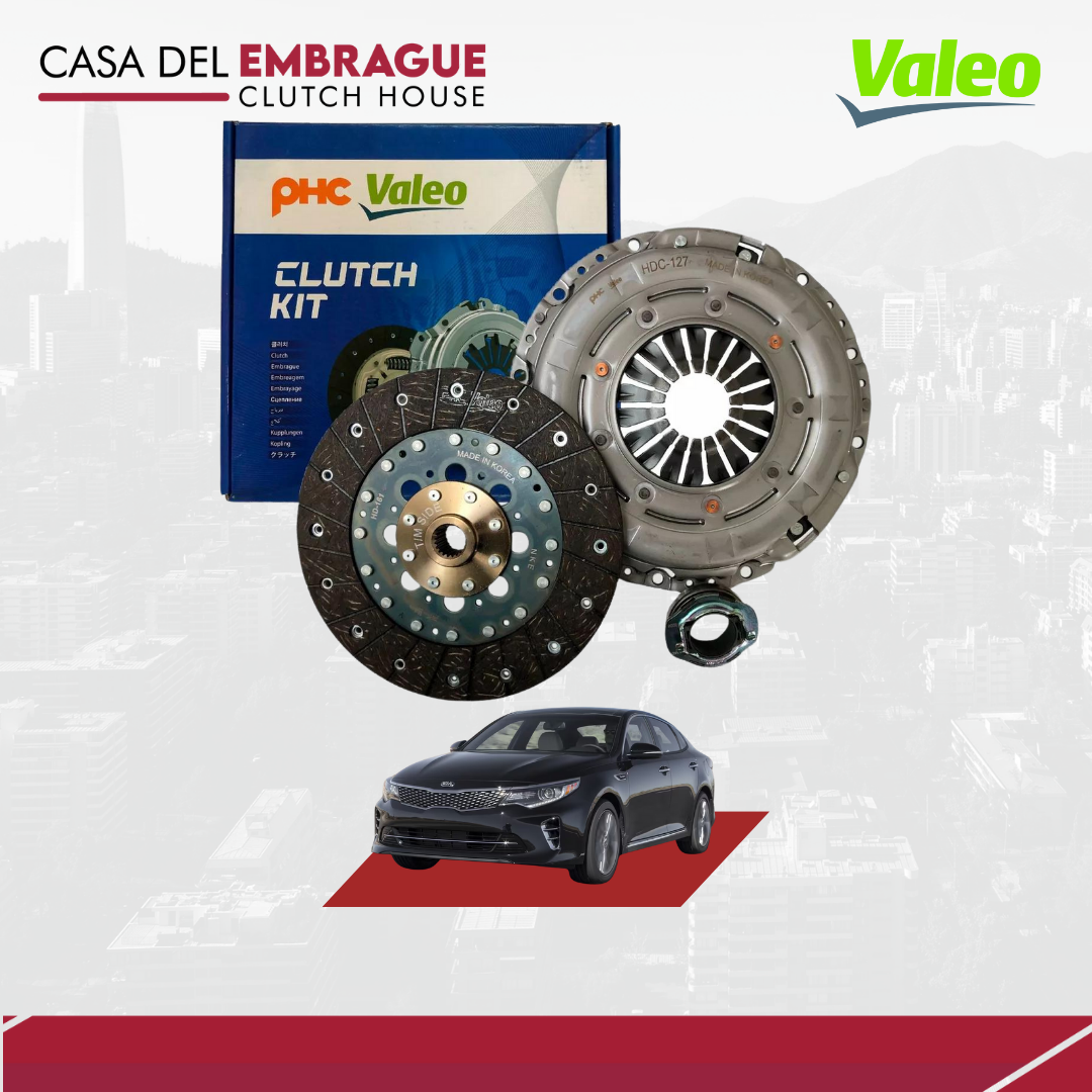 Kit embrague Kia Optima 2.0 (C/Roda) motor G4NA Bencinero