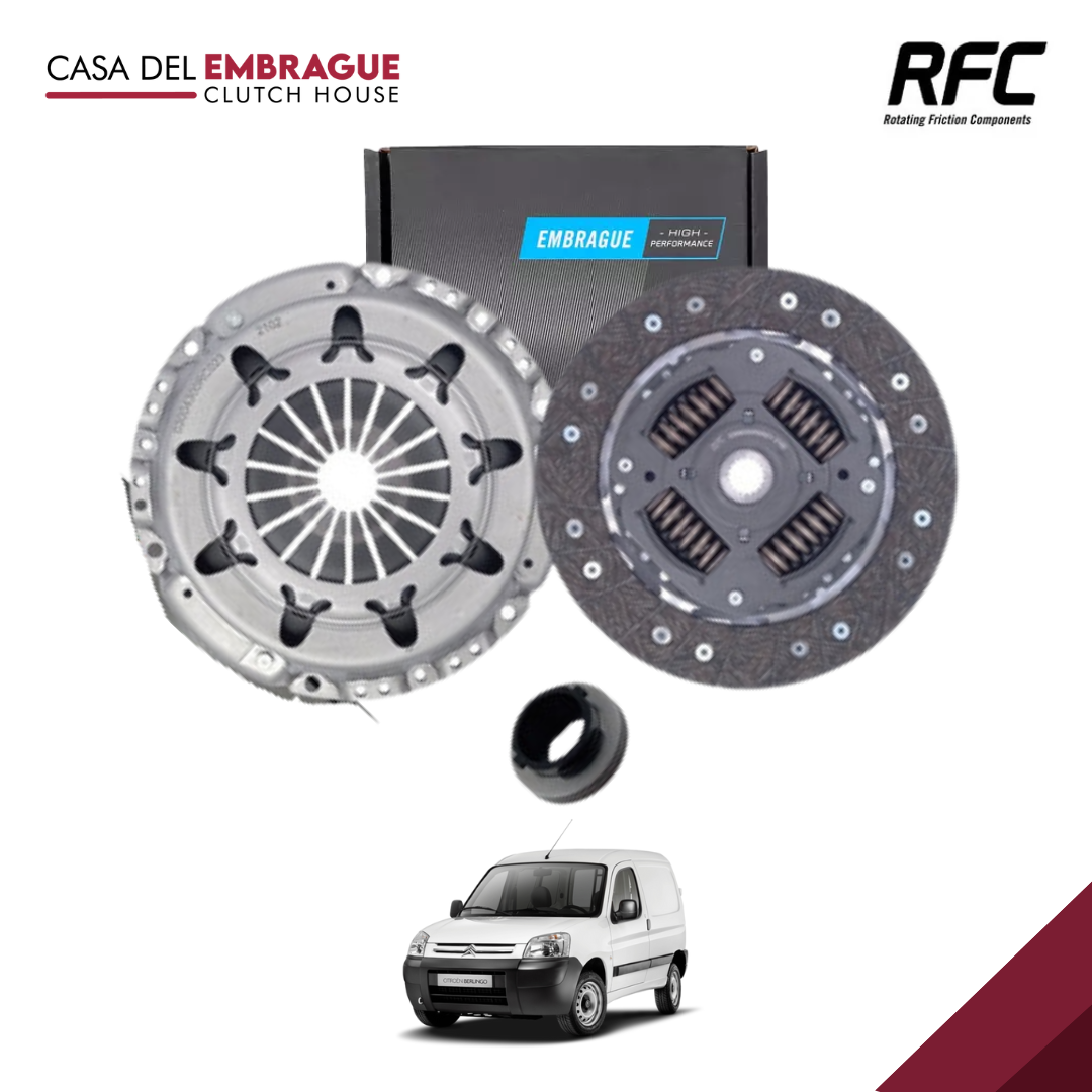 Kit de Embrague Citroën Berlingo 1.6 (con Rodamiento) – Años 2007 a 2011