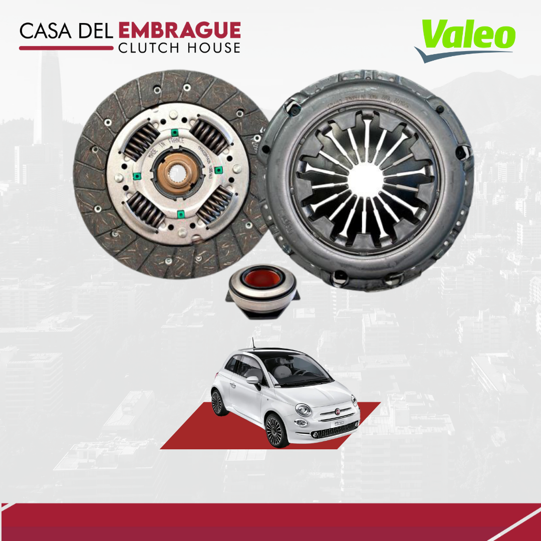 Kit embrague Fiat 500 1.2/1.4 (C/Roda)