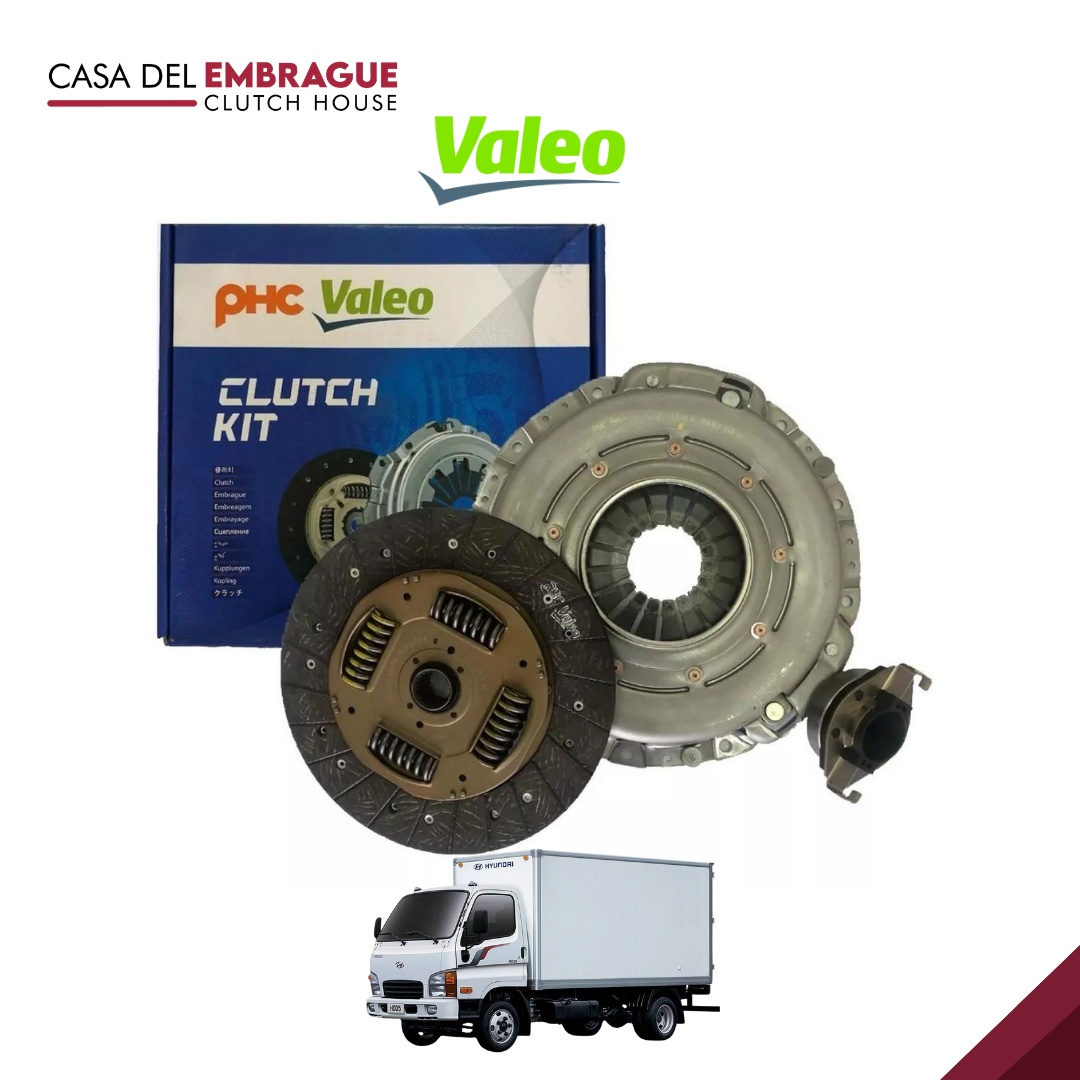Kit embrague Hyundai HD35 2.5 (C/Roda) (Convencional) 254mm