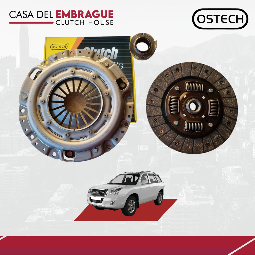 Kit de Embrague JAC Rein 2.4 Bencinera (2015–2022) con Rodamiento