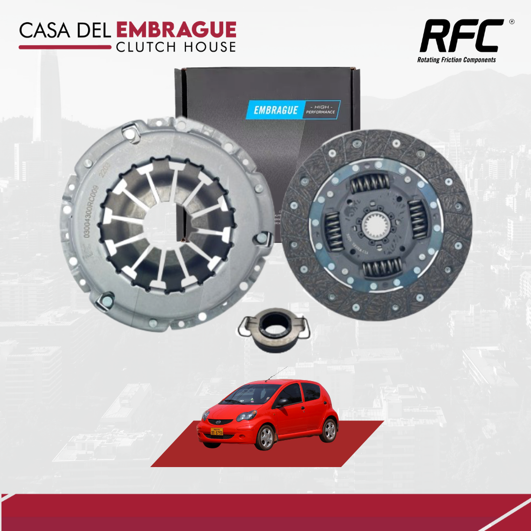 Kit embrague BYD F0 1.0 (C/Roda)