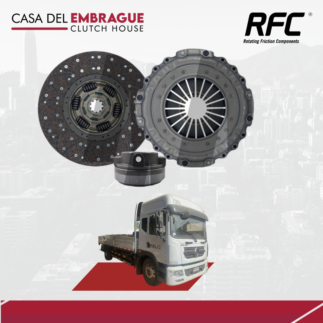 Kit de embrague Dongfeng DF1722 (C/Roda)